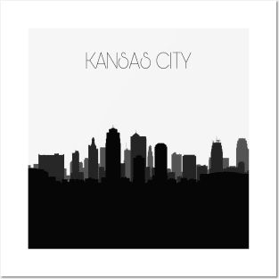 Kansas City Skyline Posters and Art